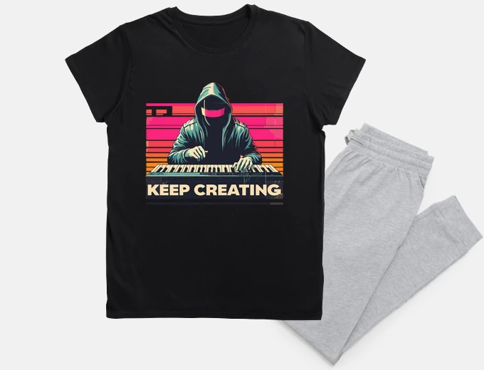 Pajama Dj Keep Creating Music