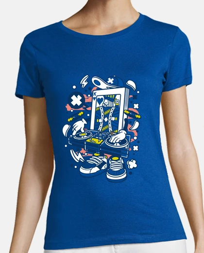 Tee-shirt dj king card