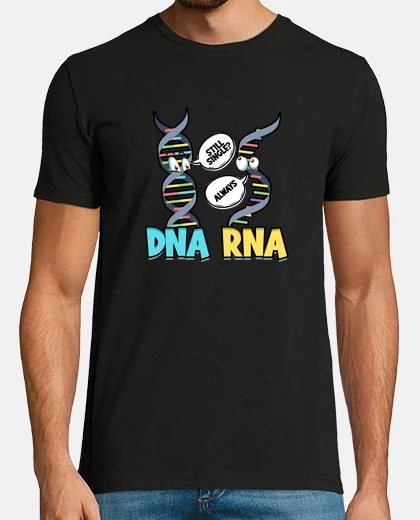 T-shirt dna ancora single rna sempre dna rna