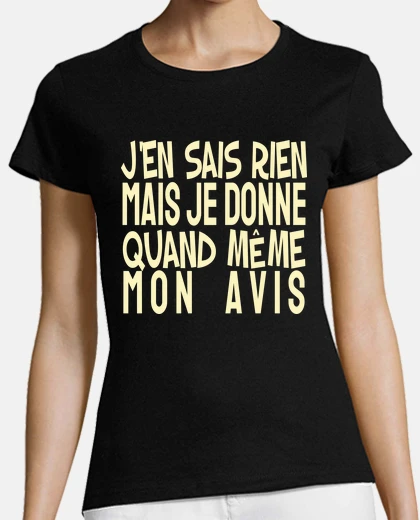 T-shirt do ancora la mia opinione
