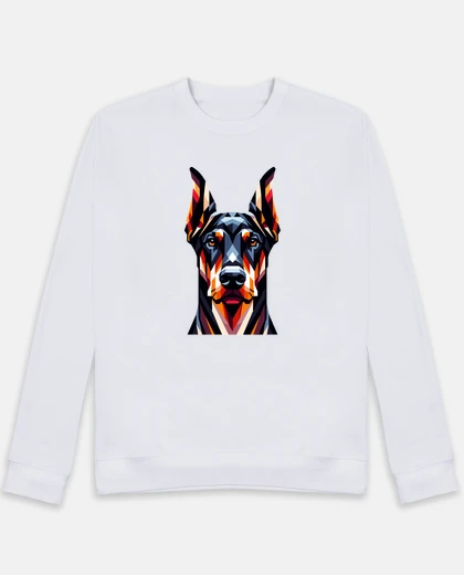 Doberman Geométrico. Arte Canino