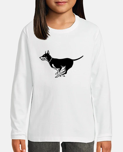 Kids Doberman Pinscher Black and White