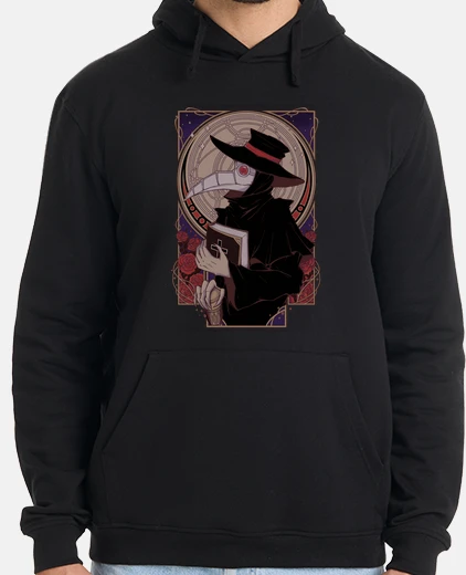 Sudadera doctor de la peste oscura