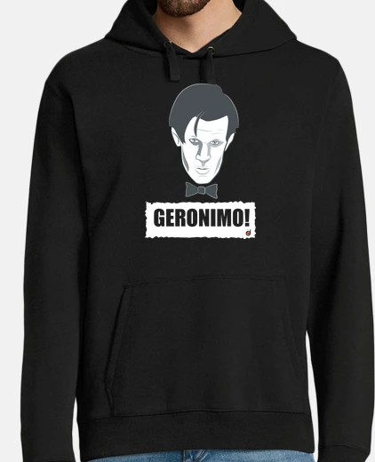 Sudadera Doctor Who GERONIMO! (sudaderas chico y chica)