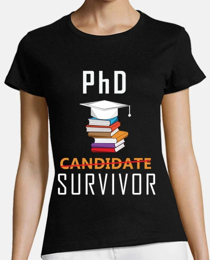 Tee-shirt doctorat survivant drôle étudiant docto