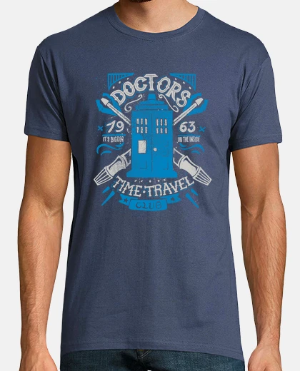Tee-shirt Doctors Time Travel Club 