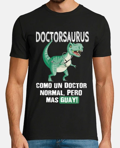 Camiseta Doctorsaurus, pediatras
