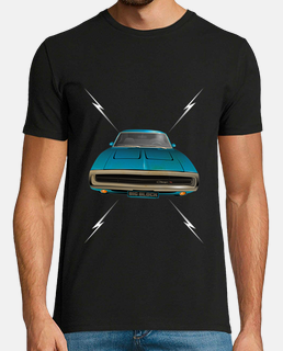 Dodge Charger 70 lightning - blue - HTS