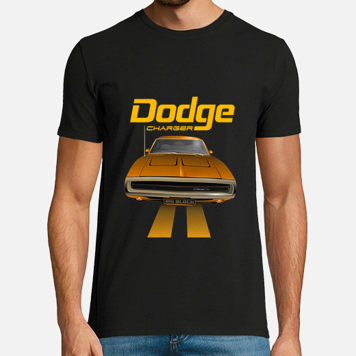 dodge charger 70 line - orange - hts