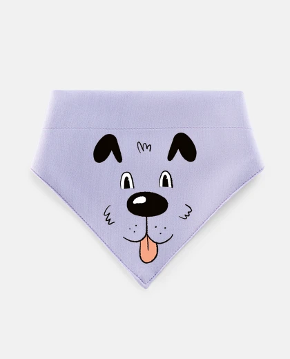 Mascotas dog face in transparency comics fanzine angoulême toutou