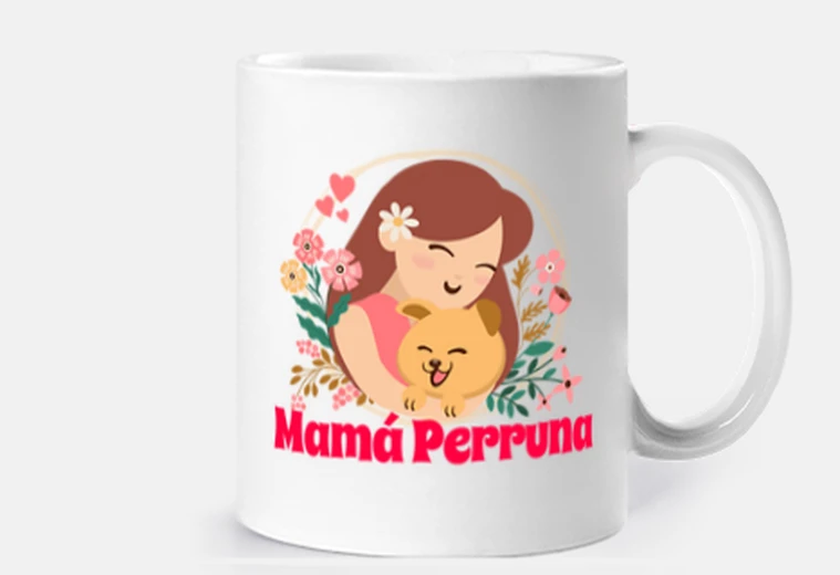 Cup dog mom