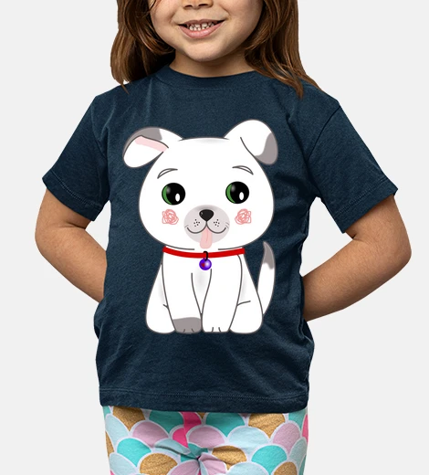 Kids dog short sleeve t- t-shirt