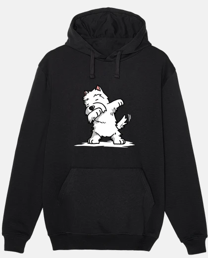 Hoodie dog west highland white terrier dab!