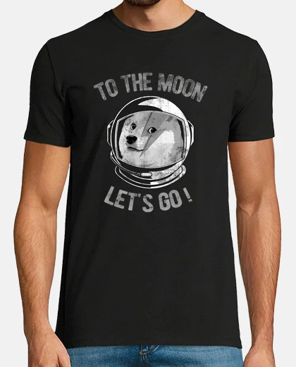 Camiseta dogecoin a la luna