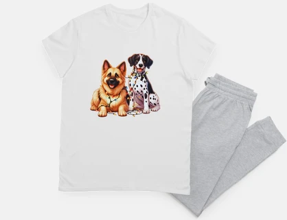dogs at christmas