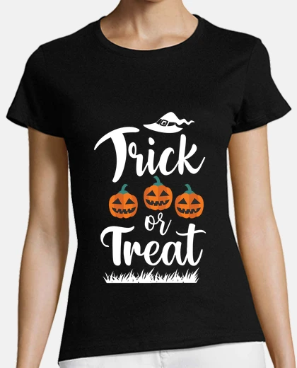 T-shirt Dolcetto o scherzetto divertente hallow