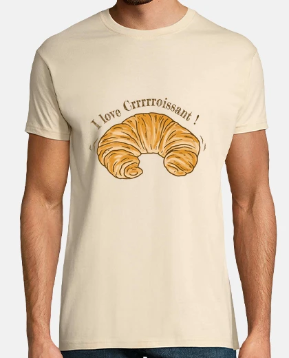 T-shirt Dolci francesi croissant