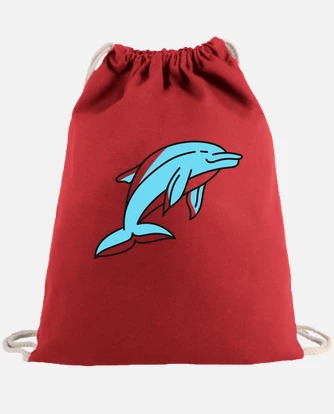Dolphin backpack swimming with dolphins tostadora