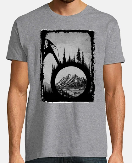 Tee-shirt dominateur de saleté de vélo d39enduro