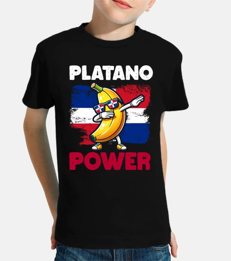 Kids Dominican Republic Platano Power Flag