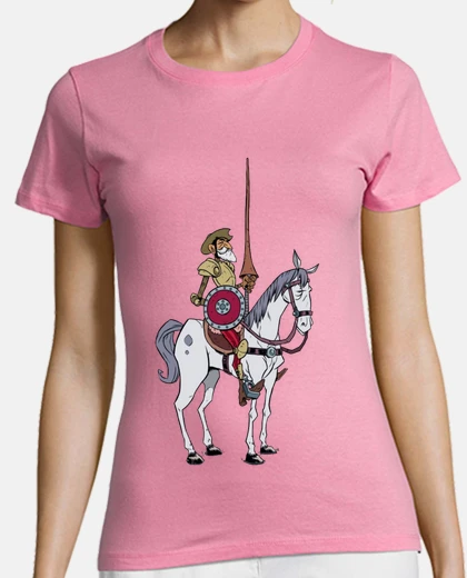 Tee-shirt don quichotte cerventes moulins à vent
