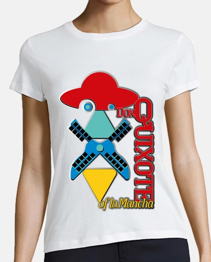 Tee-shirt don quichotte de la man cha espagne