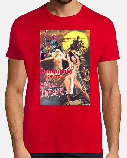 Playera Don Quijote contra Drácula