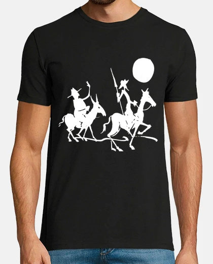 Camiseta Don Quijote y Sancho Panza