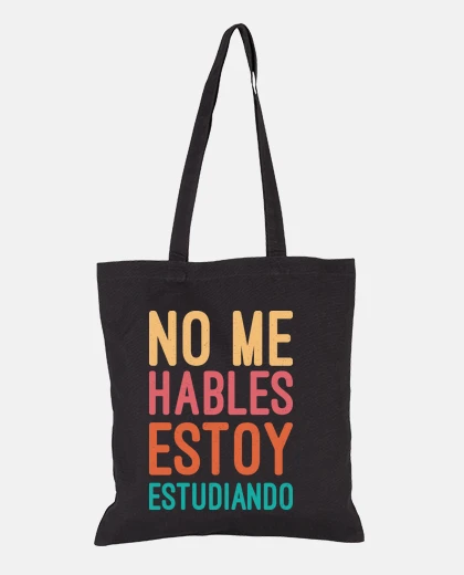 Bag don&#39;t talk to me, i&#39;m studying