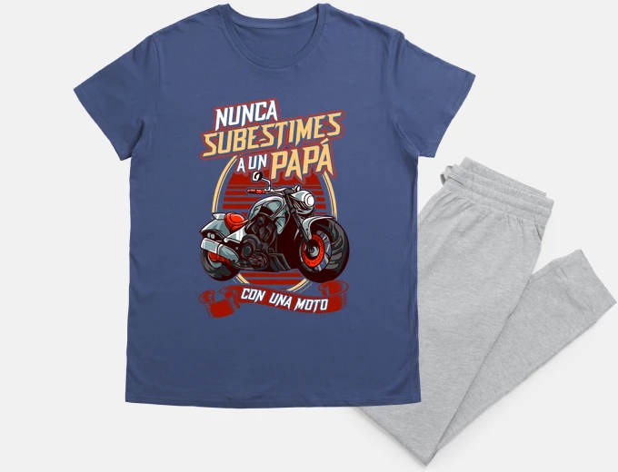 Pajama don39t underestimate dad motorcycle fat