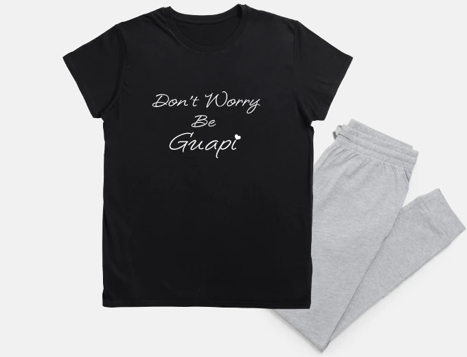Pajama don&#39;t worry be handsome