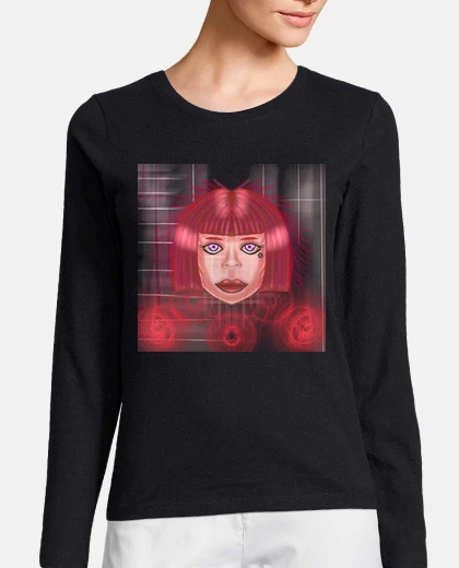T-shirt donna in rosso
