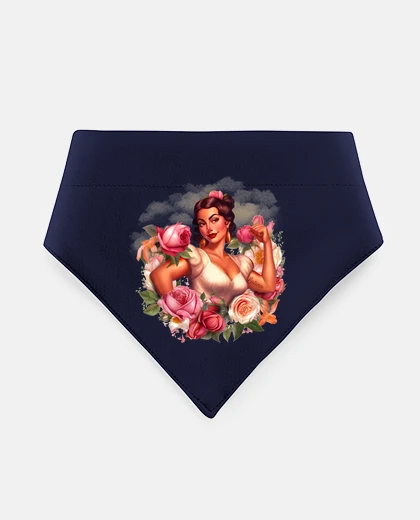 Mascotas donna latina caraibica anni &#39;50 retrò rosa