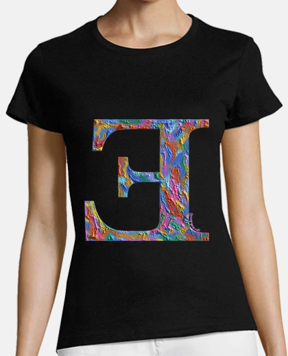 T-shirt Donna, manica corta, nera, qualità premium