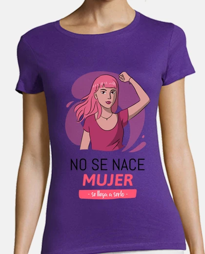 T-shirt Donna non si ace  lo si diventa