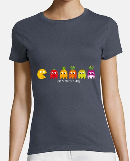 T-shirt donna pacman