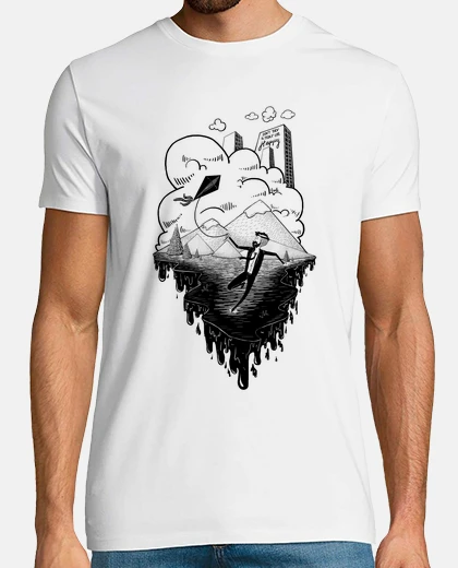 Tee-shirt dont essayer de makeem heureux - homme