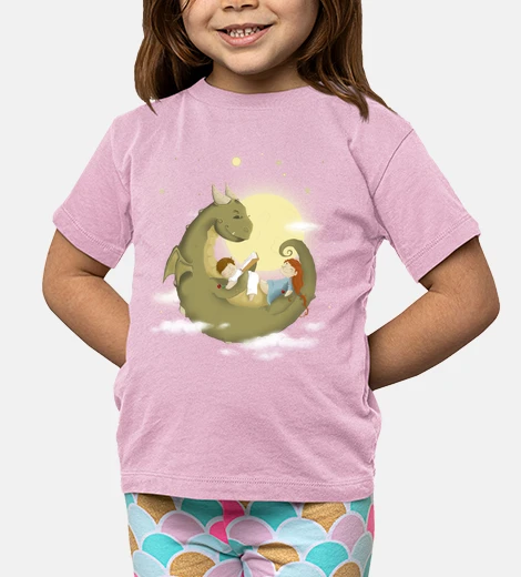 Kids dont fear the dragon_pink