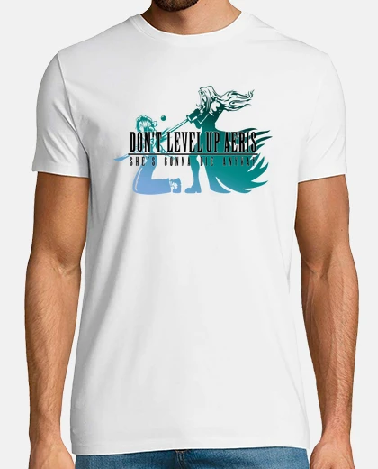 Playera Dont Level Up Aeris
