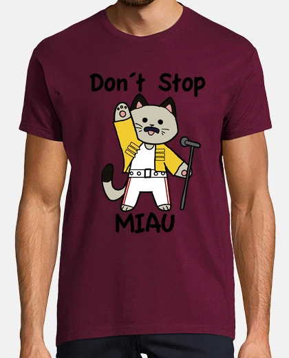 Playera Don´t Stop Miau