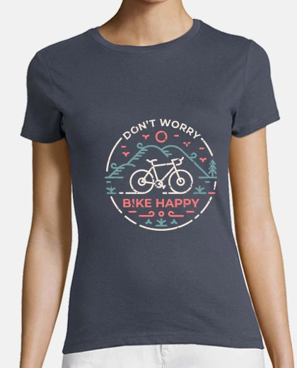 Camiseta Dont Worry Bike Happy