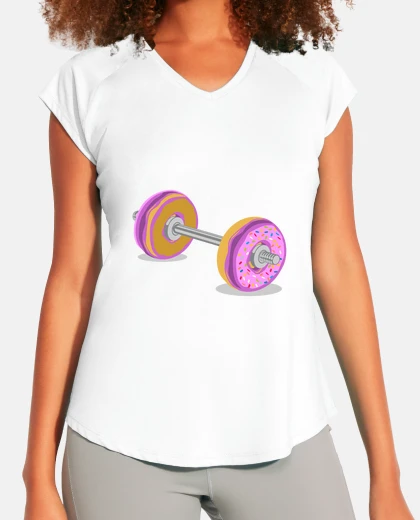 T-shirt donut barbell