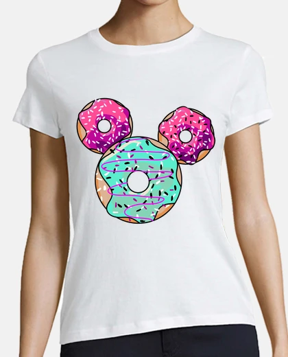 T-shirt donut mickey mouse disney