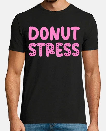 Tee-shirt Donut stress cool gift sweet food lover