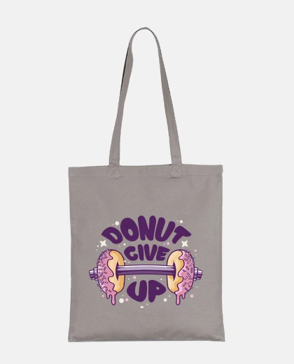 Bolsa donuts culturismo humor bolsa de rosquillas mercado de libros totalizador playa