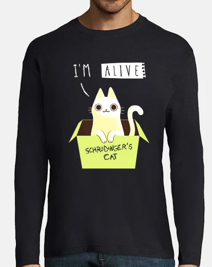 T-shirt doppio schrodinger