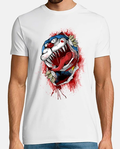 Camiseta Doraemon Zombie Zombi Friki