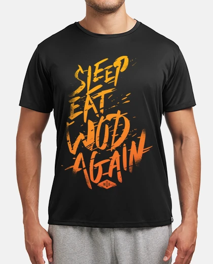 Tee-shirt dormir eat  wod encore une fois vol 2