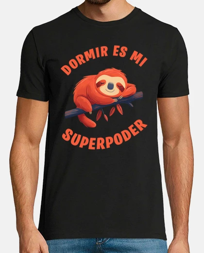 Playera Dormir es mi Superpoder, Dormilón