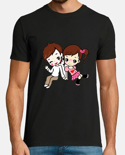 Camiseta Dos niños amigos